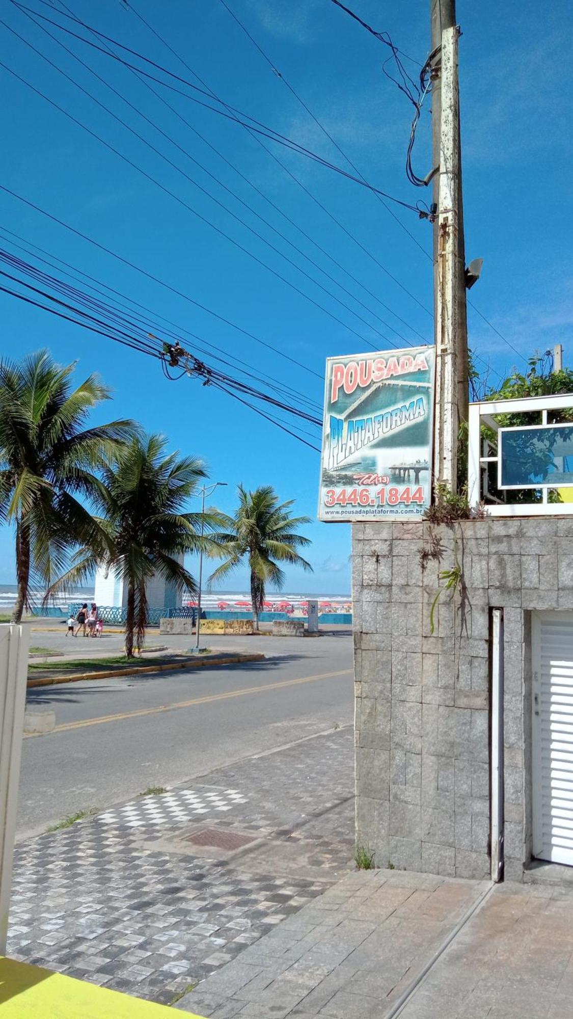 Hotel Pousada Plataforma Mongagua Bagian luar foto